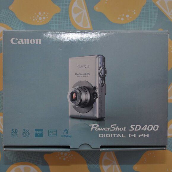 Canon PowerShot SD400 Digital Elph - Silver - Digital Camera - Near mint - Picture 8 of 9
